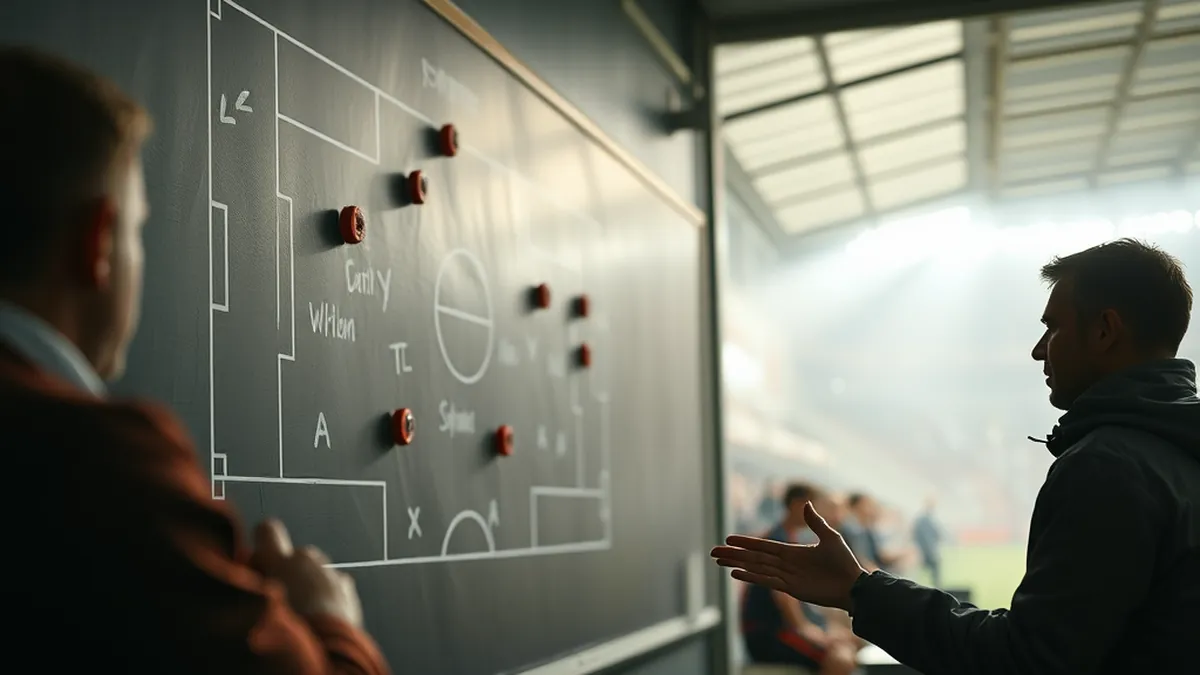 Walsall's tactics: Building from the back